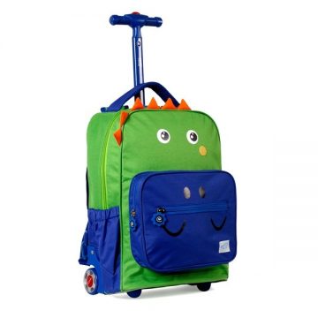 TWISE SIDE-KICK 16-INCH KIDS ROLLING BACKPACK DINO - Image 2