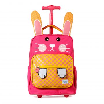 TWISE SIDE-KICK 16-INCH KIDS ROLLING BACKPACK RABBIT