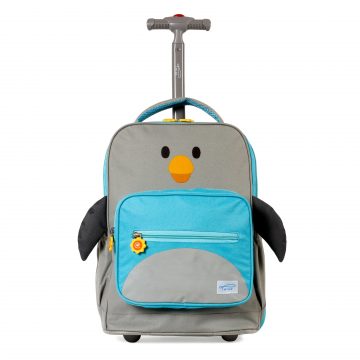 TWISE SIDE-KICK 16-INCH KIDS ROLLING BACKPACK PENGUIN