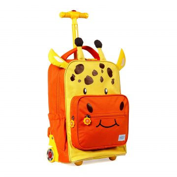 TWISE SIDE-KICK 16-INCH KIDS ROLLING BACKPACK GIRAFFE - Image 2
