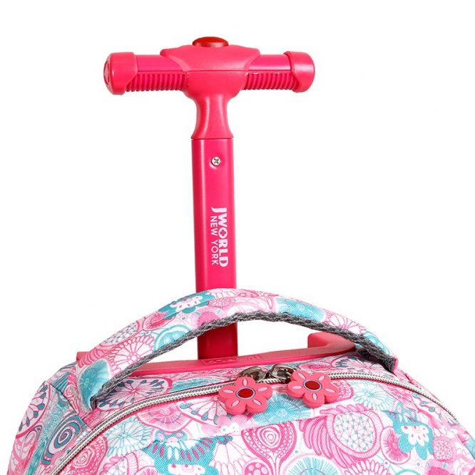 LOLLIPOP ROLLING BACKPACK - RBS-16LSP BLUE RASPBERRY - Image 5