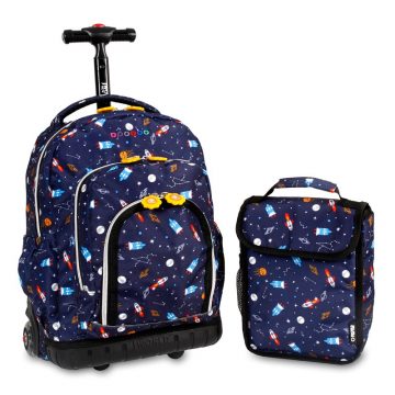 LOLLIPOP ROLLING BACKPACK - RBS-16LSP SPACESHIP