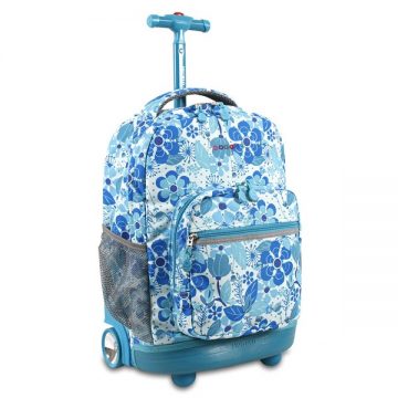 SUNRISE ROLLING BACKPACK - RBS-18 BLUE VINE - Image 2
