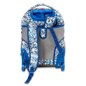 SUNRISE ROLLING BACKPACK - RBS-18 GEO BLUE - Image 3