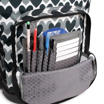 SUNRISE ROLLING BACKPACK - RBS-18 HEART DOT - Image 4