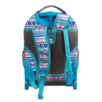 SUNRISE ROLLING BACKPACK - RBS-18 MINT TRIBAL - Image 3