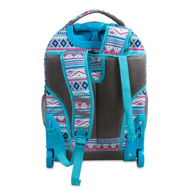 SUNRISE ROLLING BACKPACK - RBS-18 MINT TRIBAL - Image 3