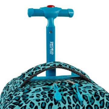 SUNRISE ROLLING BACKPACK - RBS-18 MINT LEOPARD - Image 6