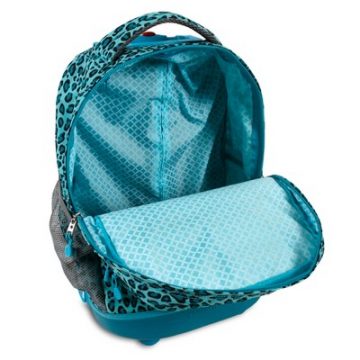 SUNRISE ROLLING BACKPACK - RBS-18 MINT LEOPARD - Image 5