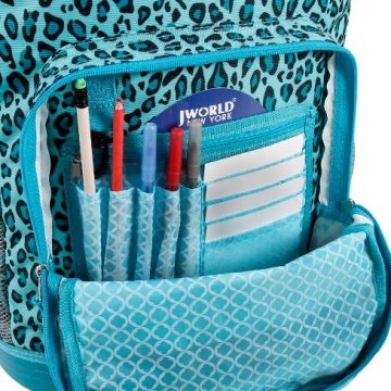 SUNRISE ROLLING BACKPACK - RBS-18 MINT LEOPARD - Image 4