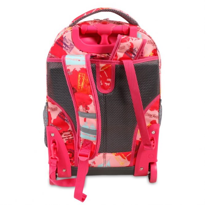 SUNRISE ROLLING BACKPACK - RBS-18 PINK ATLAS - Image 3