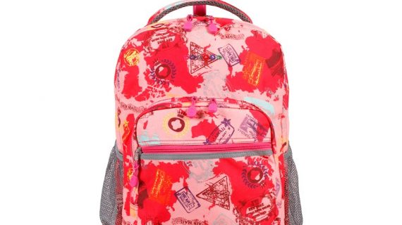 SUNRISE ROLLING BACKPACK - RBS-18 PINK ATLAS