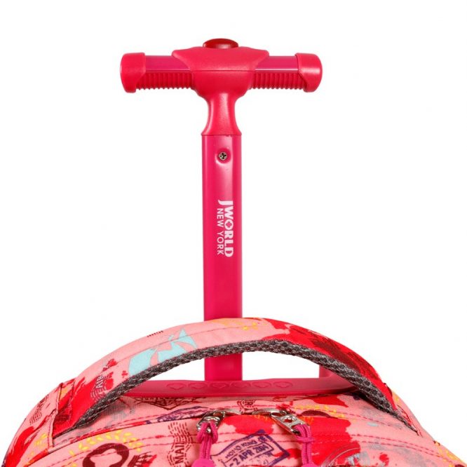 SUNRISE ROLLING BACKPACK - RBS-18 PINK ATLAS - Image 6