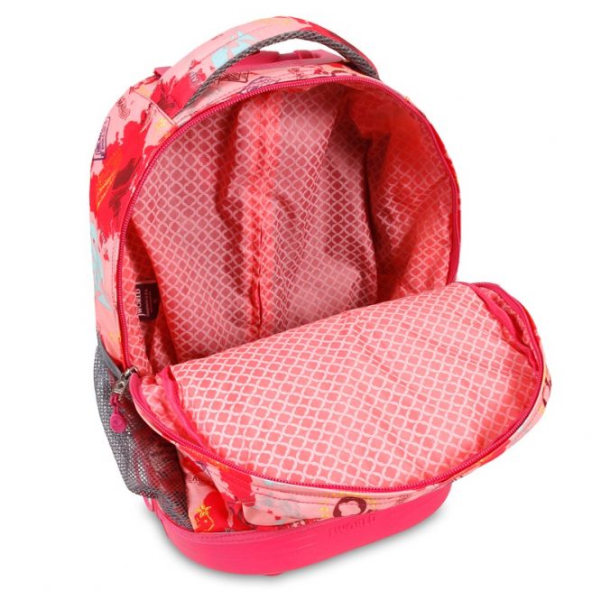 SUNRISE ROLLING BACKPACK - RBS-18 PINK ATLAS - Image 4