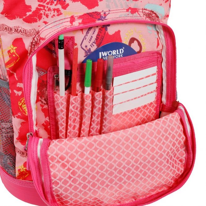 SUNRISE ROLLING BACKPACK - RBS-18 PINK ATLAS - Image 5