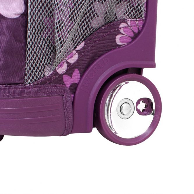 SUNDANCE ROLLING BACKPACK - RBS-19 PURPLE FLOWER - Image 2