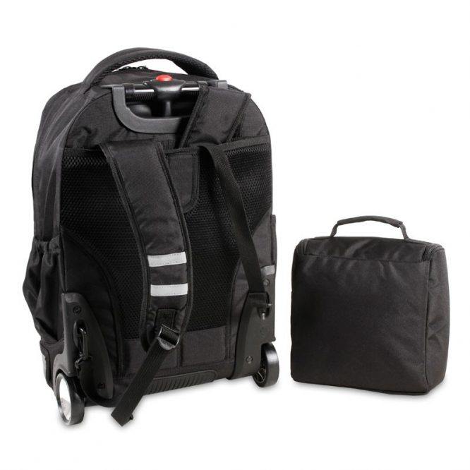 SETBEAMER ROLLING BACKPACK- RBS-818L BLACK - Image 2