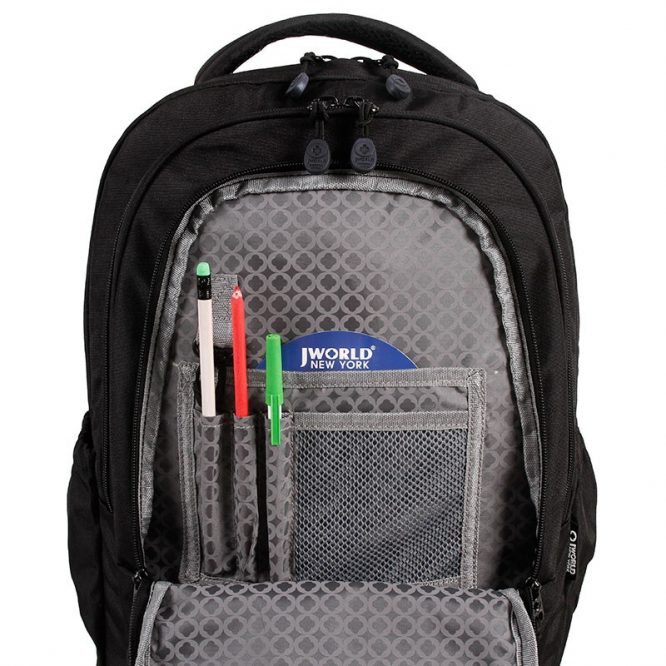 SETBEAMER ROLLING BACKPACK- RBS-818L BLACK - Image 4