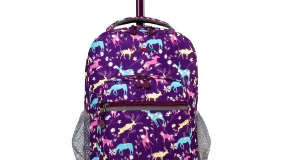 ROLLING BACKPACK- 18INCH SAFARI
