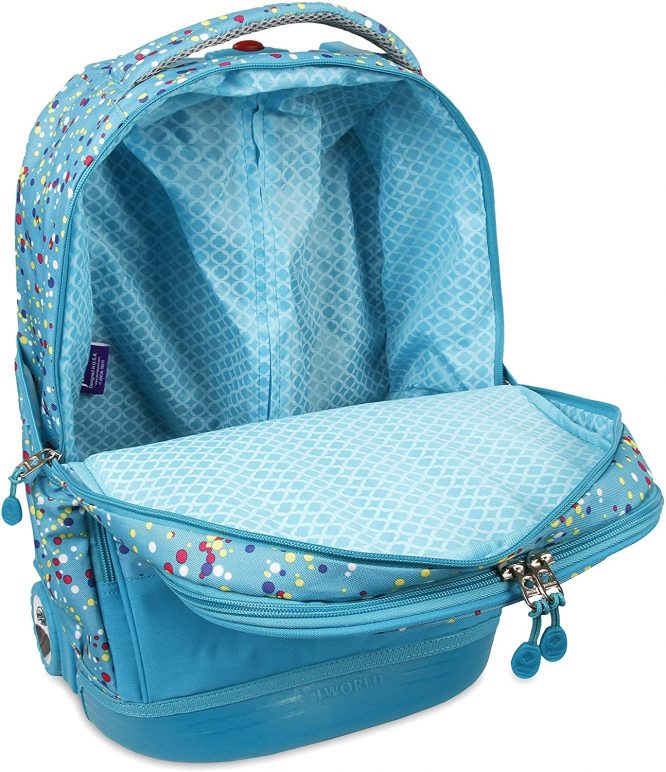 ROLLING BACKPACK COLOR DOTS - Image 4