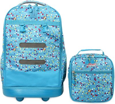 ROLLING BACKPACK COLOR DOTS - Image 2