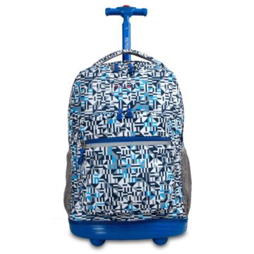 RBS 18 ROLLINGBACKPACK:GEO BLUE - Image 2