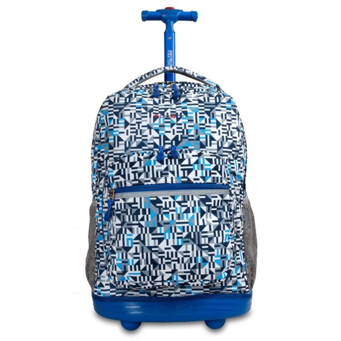 RBS 18 ROLLINGBACKPACK:GEO BLUE - Image 2
