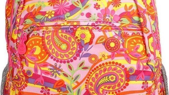 JWORLD CORNELIA JWS-49 BACKPACK PINK PAISLEY