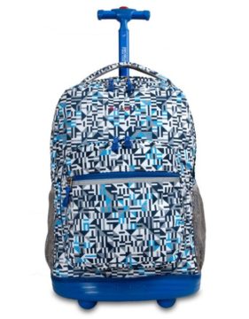 RBS 18 ROLLINGBACKPACK:GEO BLUE