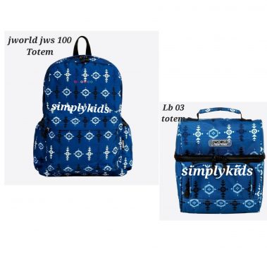 J WORLD NEW YORK OZ BACKPACK JW-100 SET TOTEM
