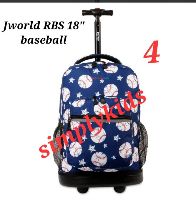 SUNRISE RBS-18 BASEBALL ROLLING BACKPACK - Image 2