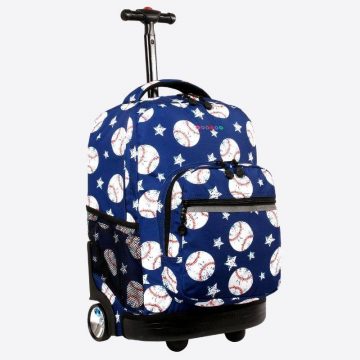 SUNRISE RBS-18 BASEBALL ROLLING BACKPACK