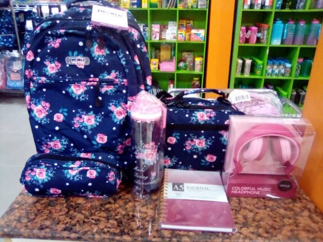 CORNELIA LAPTOP JW-49 SET NAVY ROSE BACKPACK, SPECIAL EDITION - Image 2