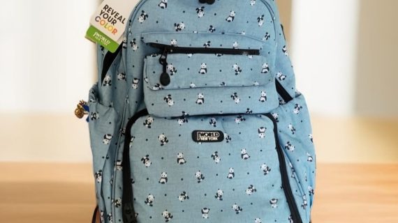 JWORLD TRIO KIDS ROLLING BACKPACK RLP-01 PANDA SPECIAL LIMITED