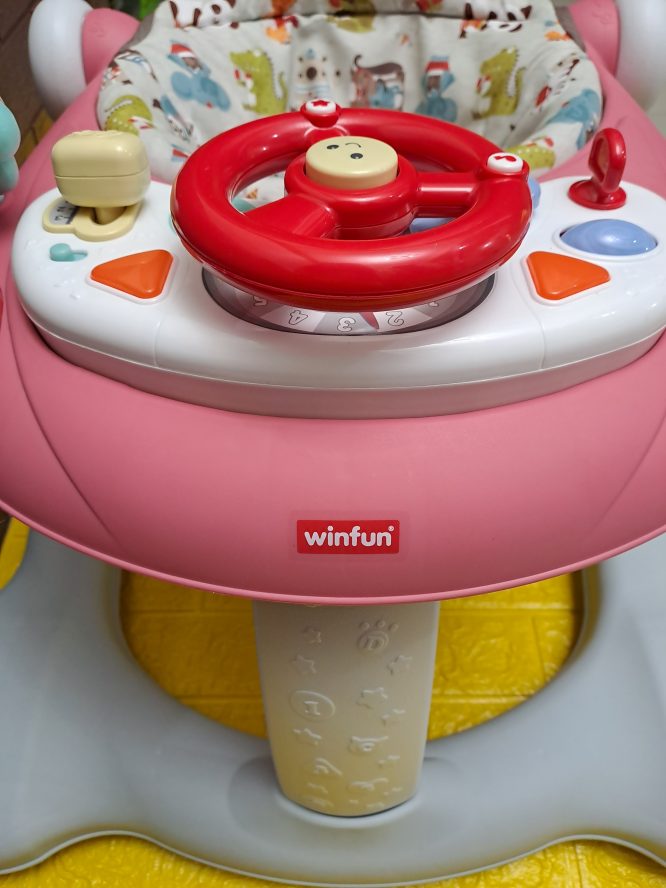 WINFUN DRIVE 'N STRIDE BABY WALKER- ANIMAL PARADISE (6-18M) - Image 3