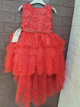 MISS LIWA KIDS RED DRESS