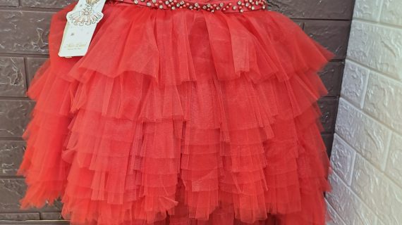 MISS LIWA KIDS RED DRESS