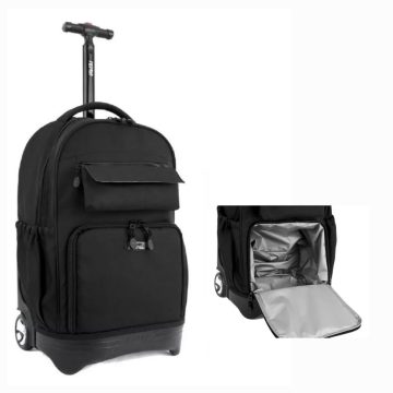JWORLD TRIO KIDS ROLLING BACKPACK RLP-01 BLACK SPECIAL EDITION
