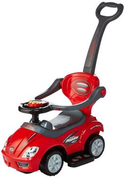 DELUXE MEGA 3 IN 1 CAR RED