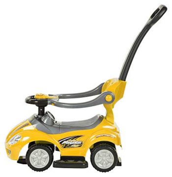DELUXE MEGA 3 IN 1 CAR YELLOW - Image 3