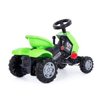 POLESIE GREEN TURBO PEDAL TRUCK AND TRAILER - Image 2