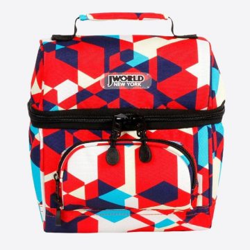 RBS 818L RED CUBES ROLLING BACKPACK - Image 3