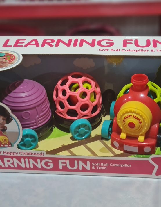 LEARNING FUN Soft Ball Caterpillar & Train