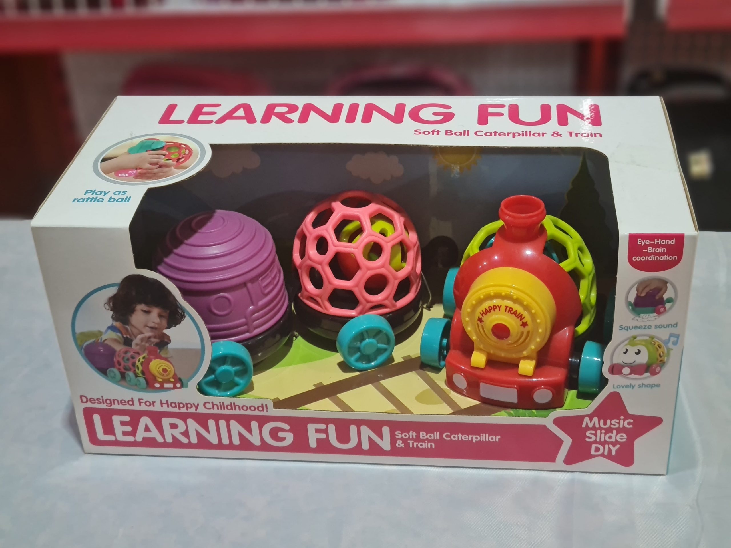 20260725_142547 LEARNING FUN Soft Ball Caterpillar & Train - Image 1