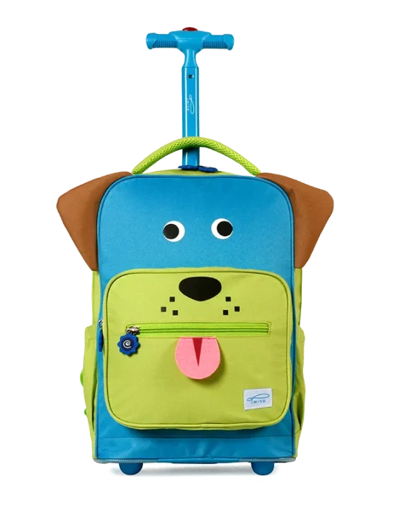 Twise Side-Kick Rolling Backpack in Pup