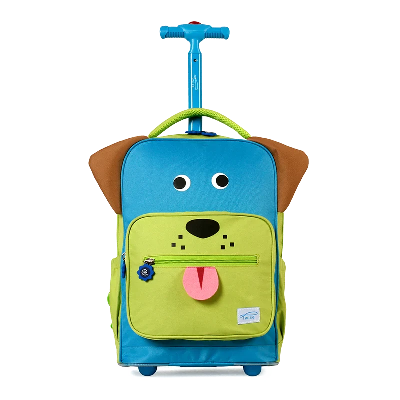 TWRB-01PUP_1 Twise Side-Kick Rolling Backpack in Pup - Image 1
